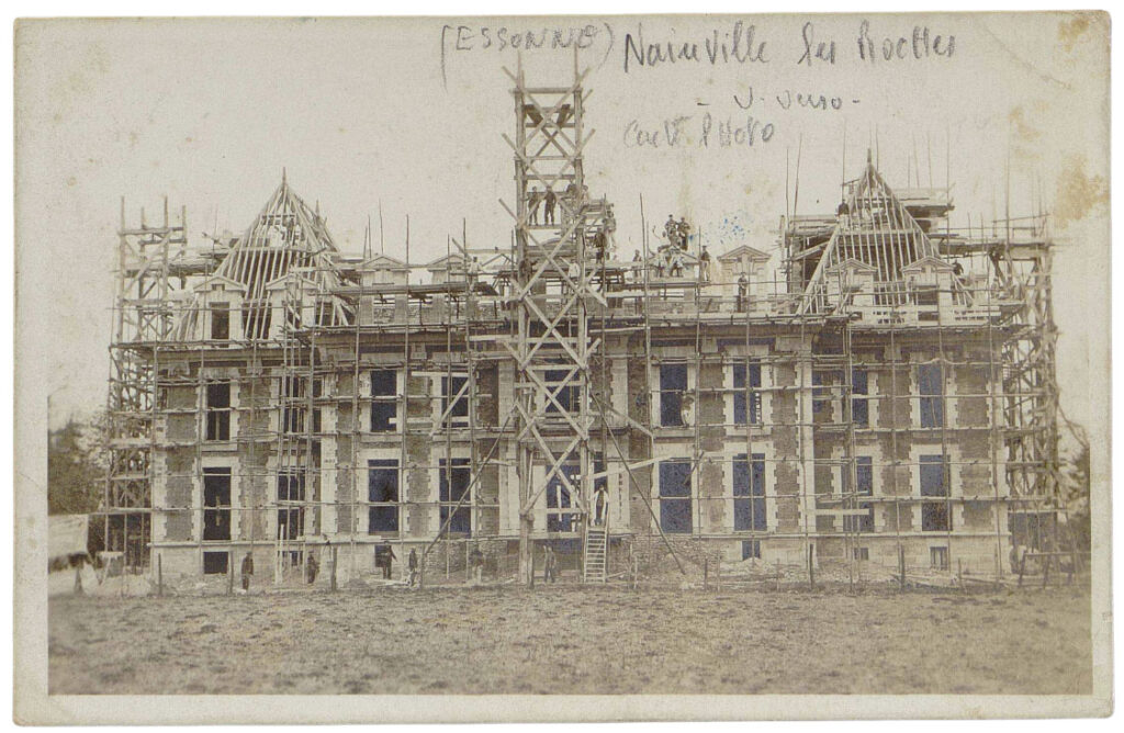 Chateau de Nainville travaux de renovation